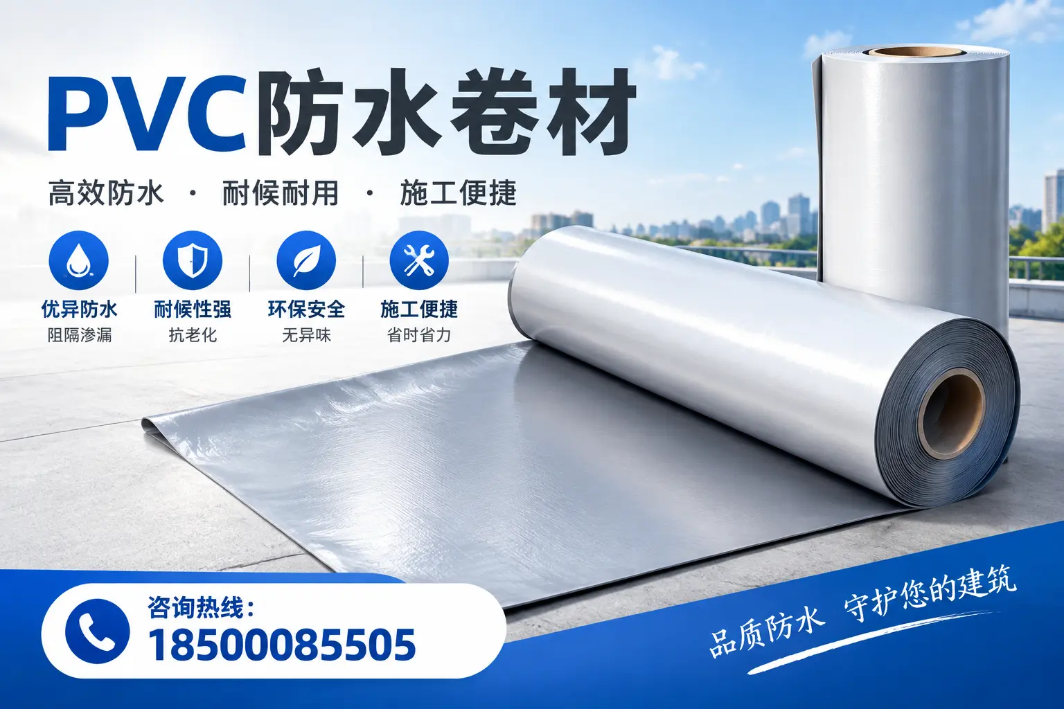 对比不同品牌PVC防水卷材的性价比，帮助白银用户选择